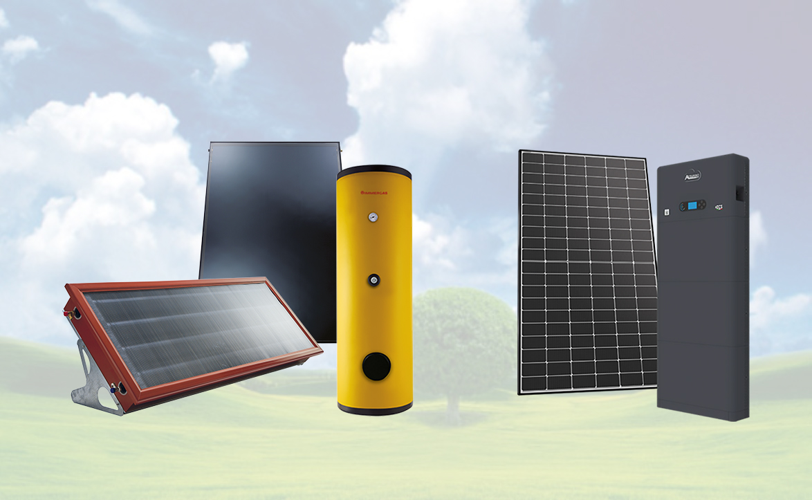 Solare termico e fotovoltaico